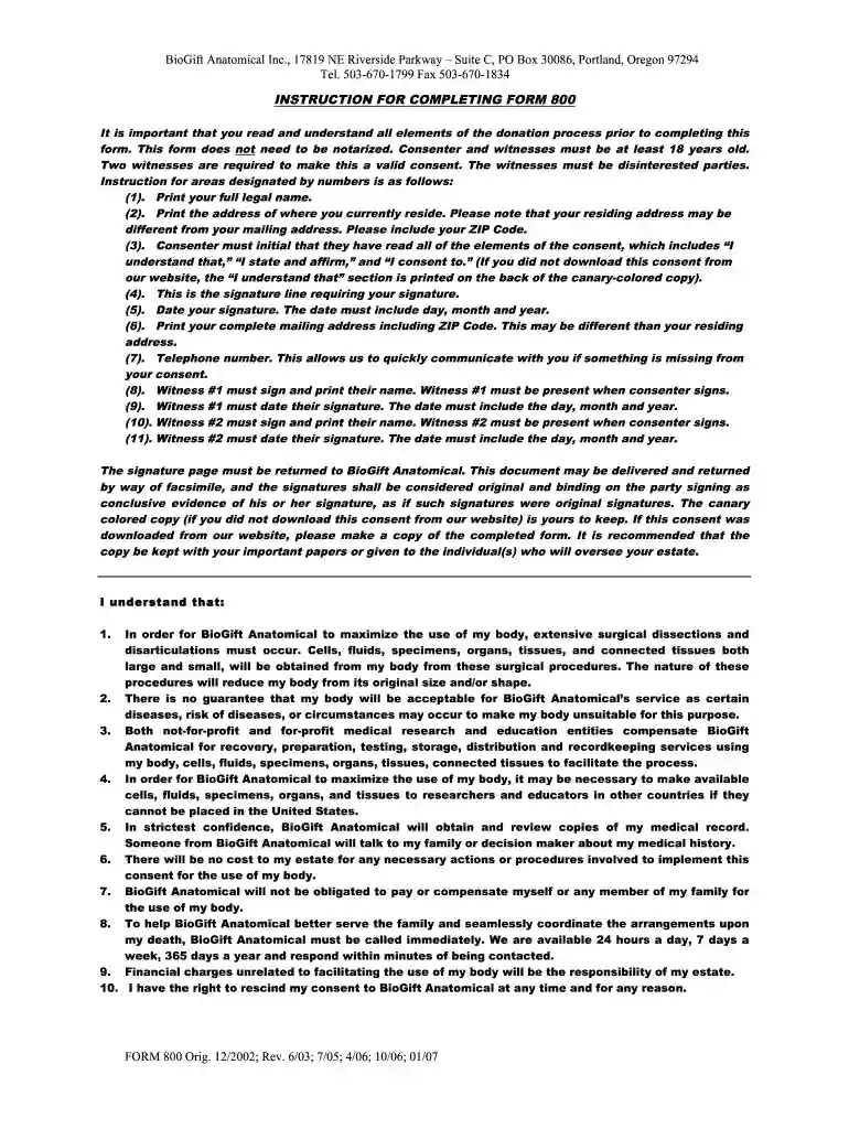 biogift Preview on Page 1