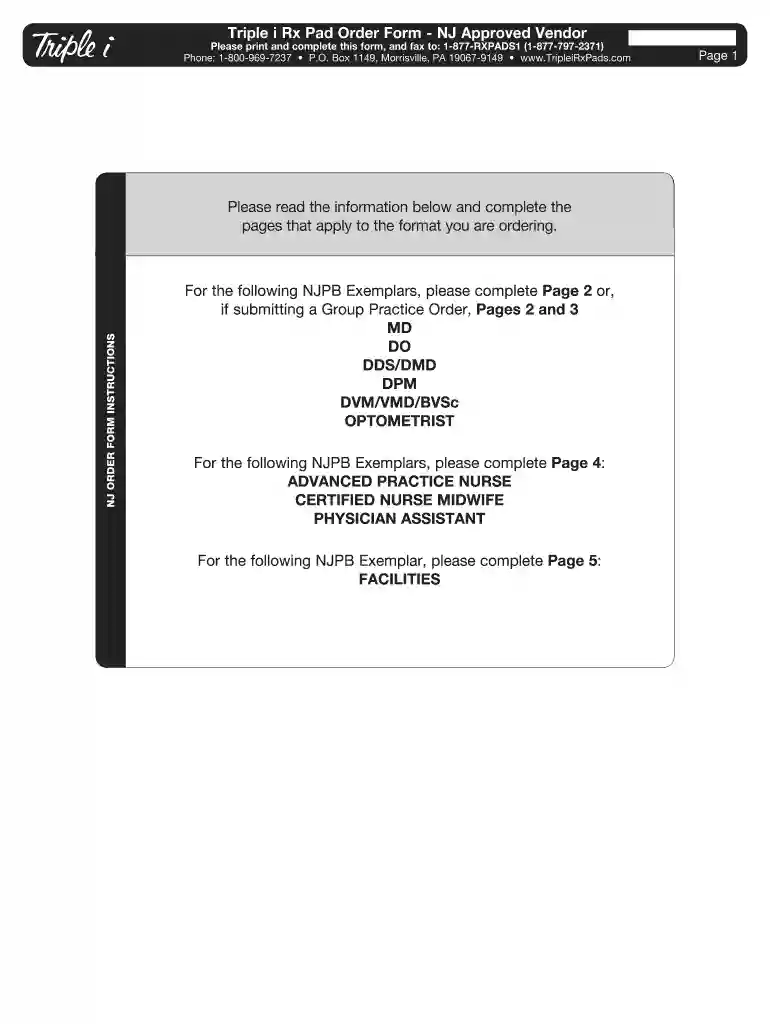 free prescription pads for physicians Preview on Page 1