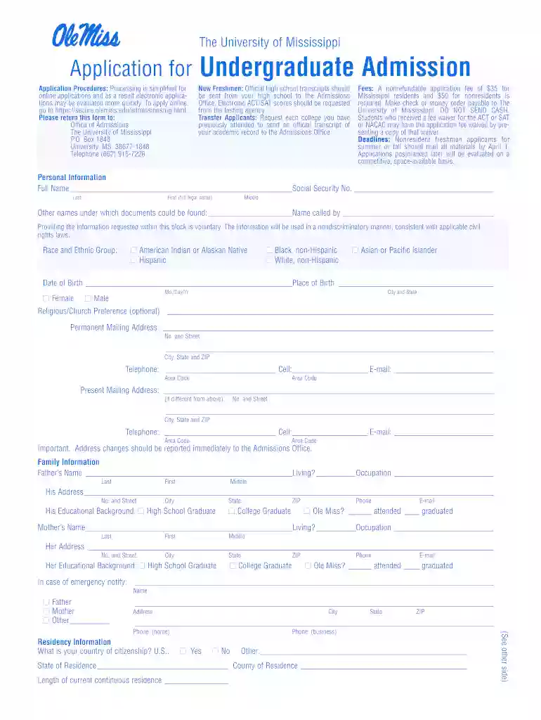 ole miss application essay Preview on Page 1