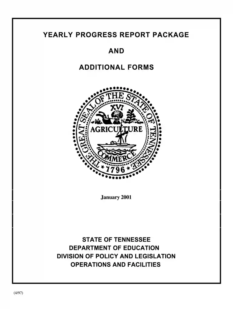 tennessee yearly progress report Preview on Page 1
