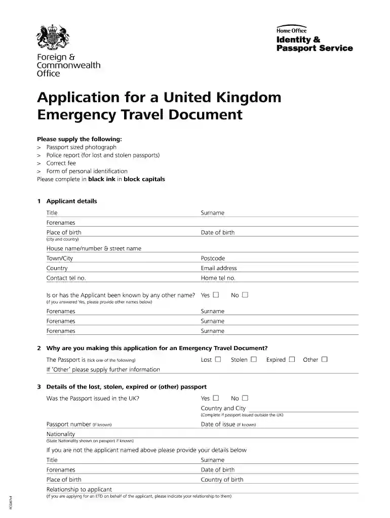 travel to uk for free Preview on Page 1