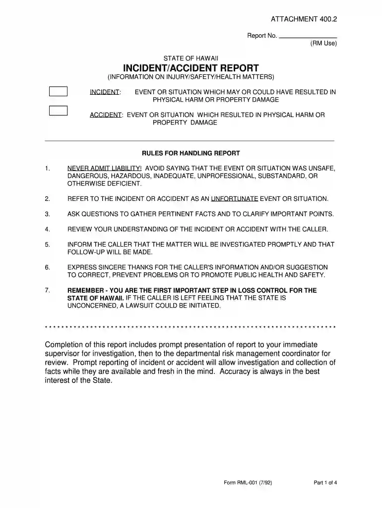 nyc doe incident report form Preview on Page 1