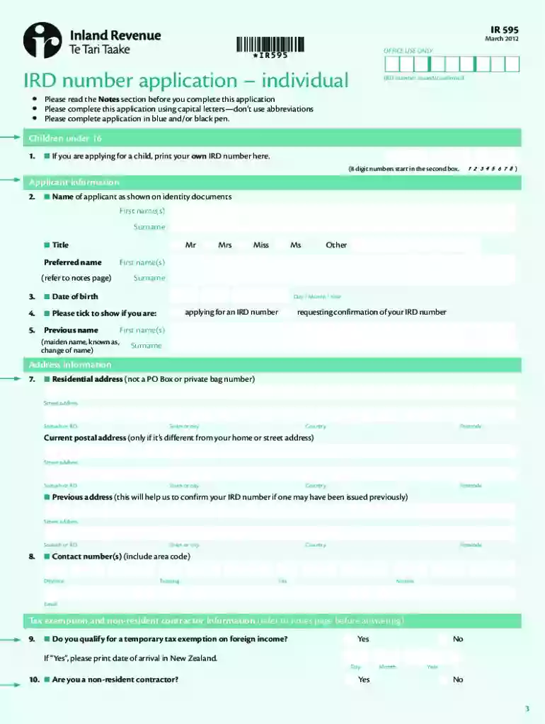 ir595 Preview on Page 1
