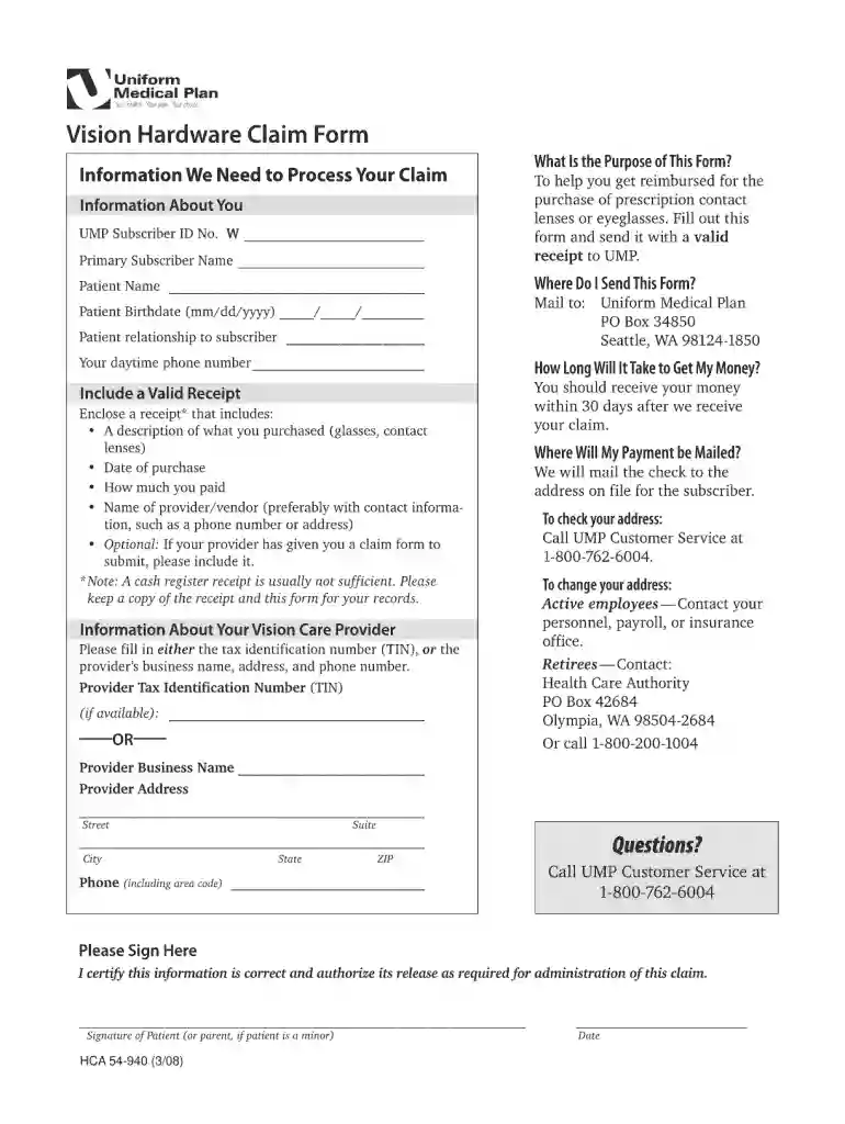 ump application Preview on Page 1