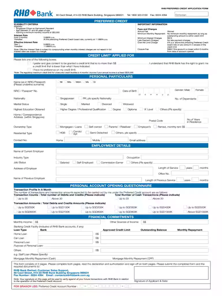 forgot username rhb Preview on Page 1