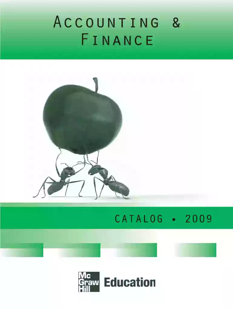 Accounting & Finance - McGraw-Hill Books Preview on Page 1