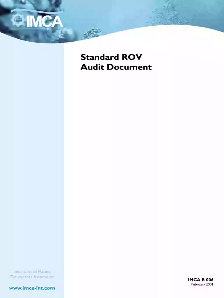 imca r006 Preview on Page 1