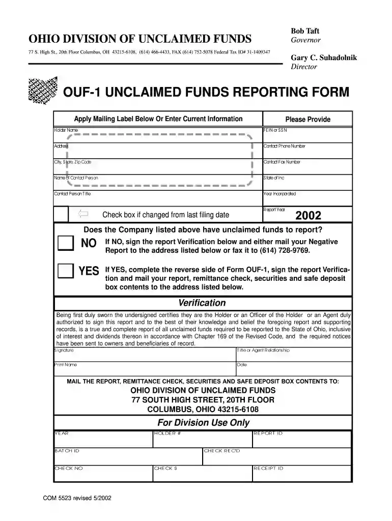 ouf 1 form Preview on Page 1
