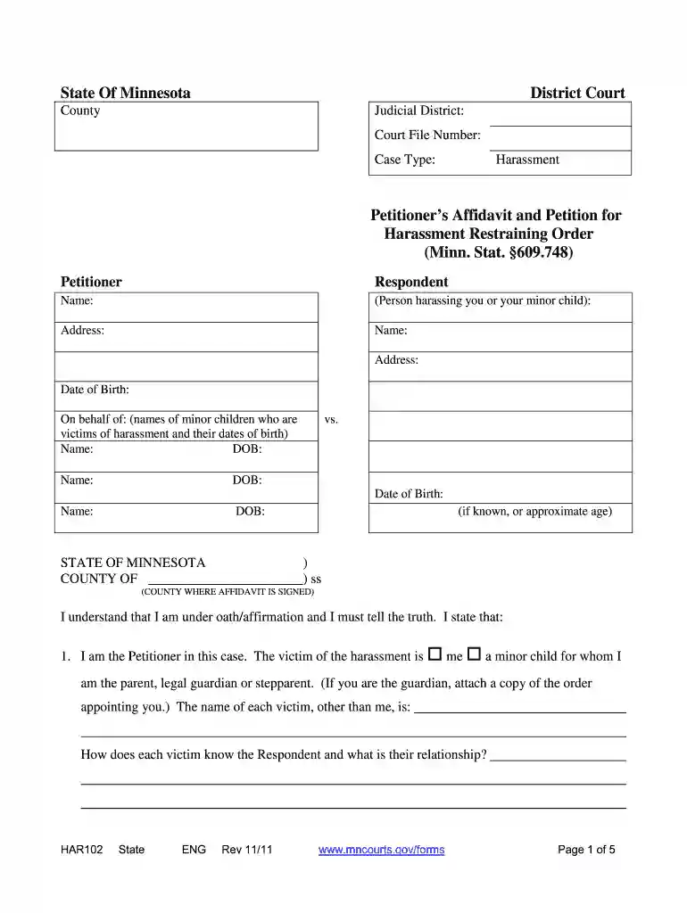 har102 online version 2011 form Preview on Page 1