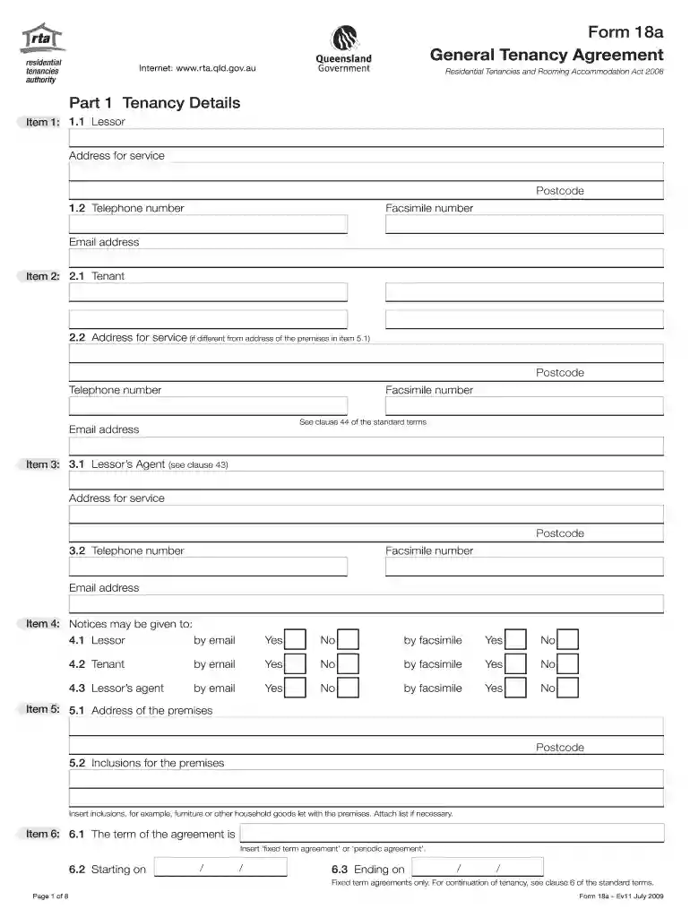 form 18 a Preview on Page 1