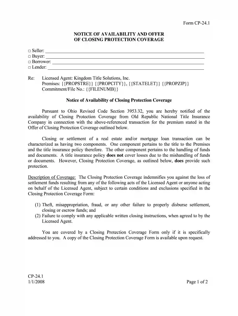 motion of availability ohio Preview on Page 1