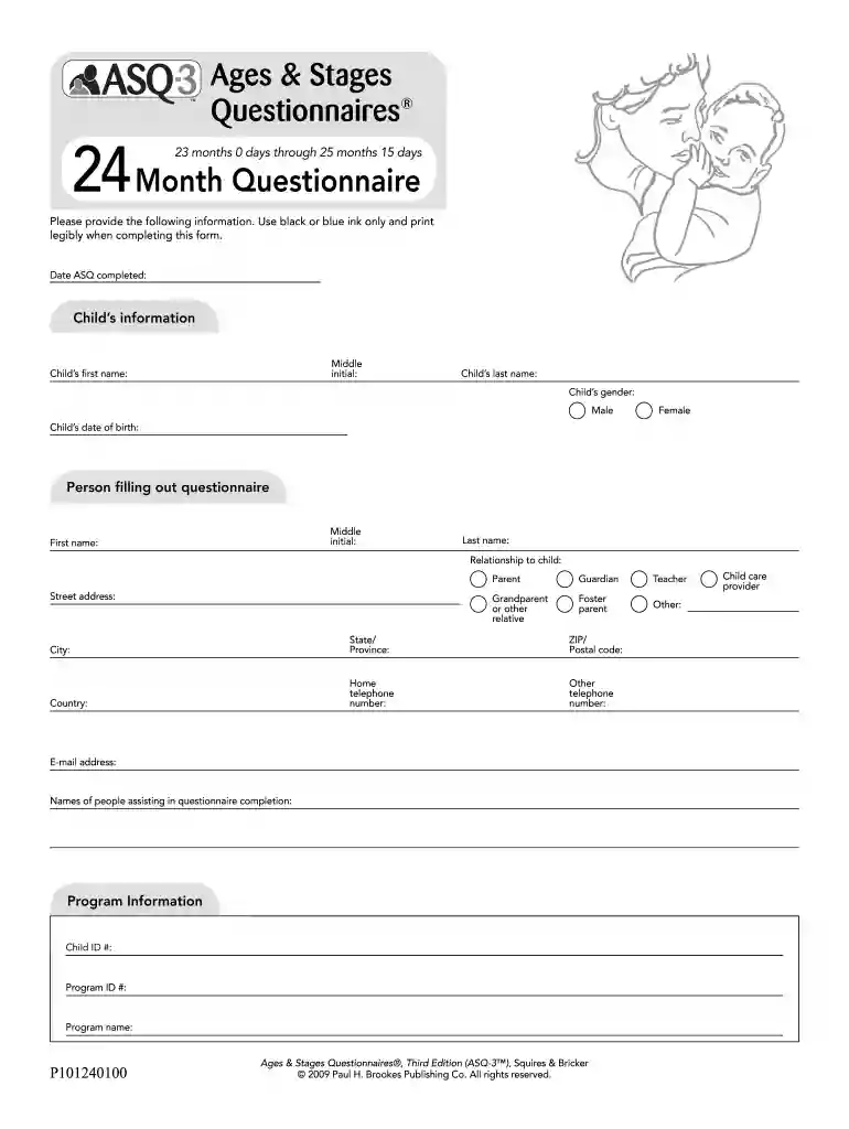 6 month asq Preview on Page 1