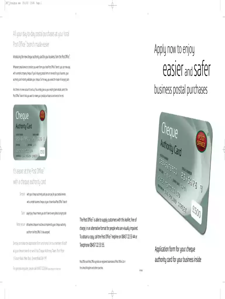 cheque renewal application Preview on Page 1
