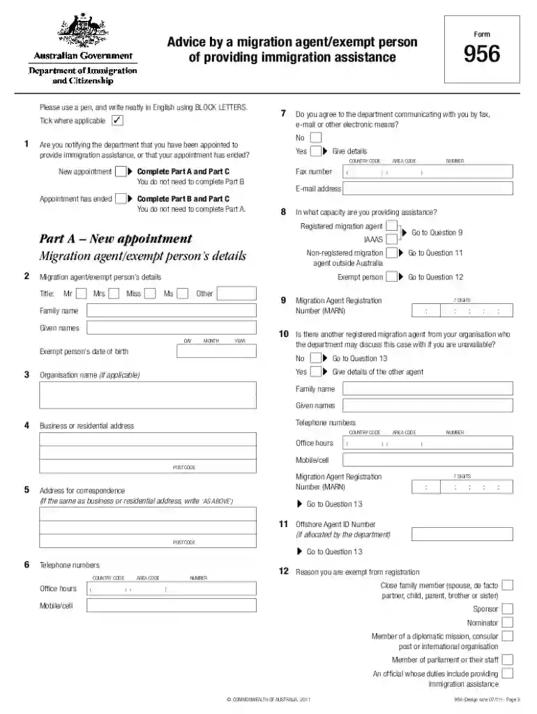 form 956 Preview on Page 1
