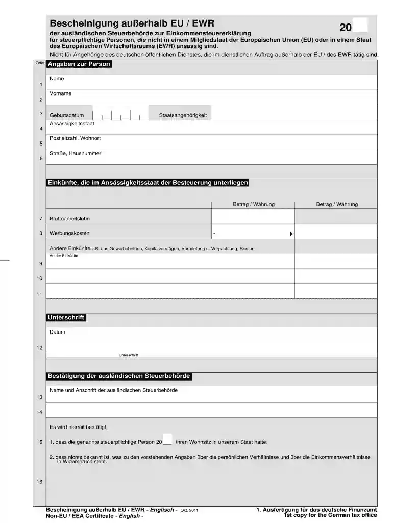 finanzamt neubrandenburg auslandsrentner formulare Preview on Page 1