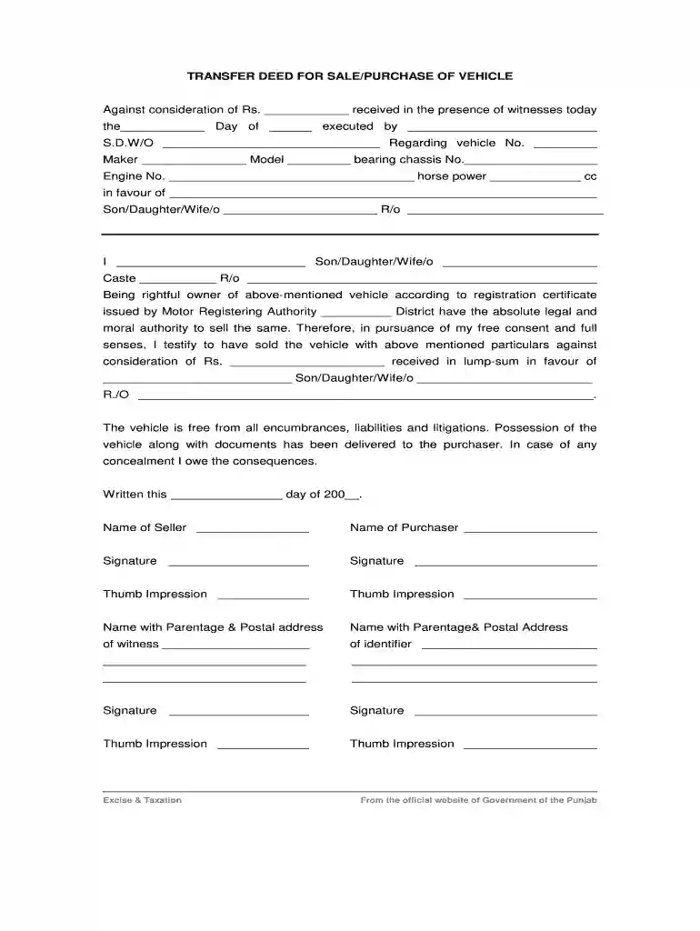 vehicle sale letter pdf free download Preview on Page 1