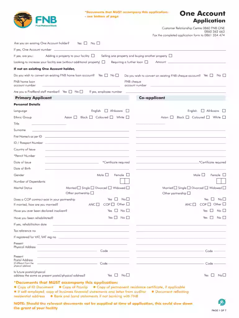 how to open fnb account online Preview on Page 1