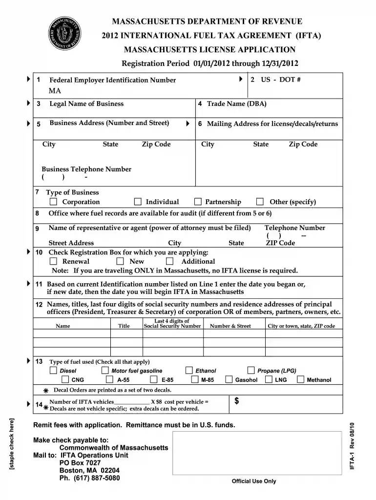 rmv 1 form Preview on Page 1