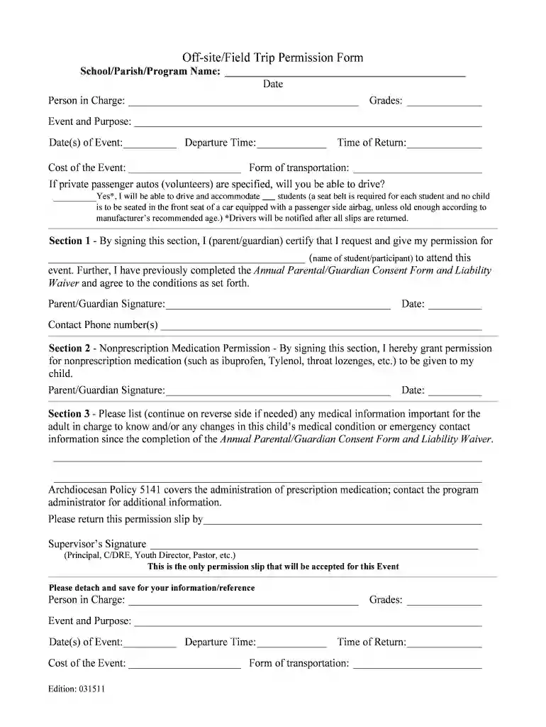 are off premises field trips typically covered by school liability insurance policies Preview on Page 1