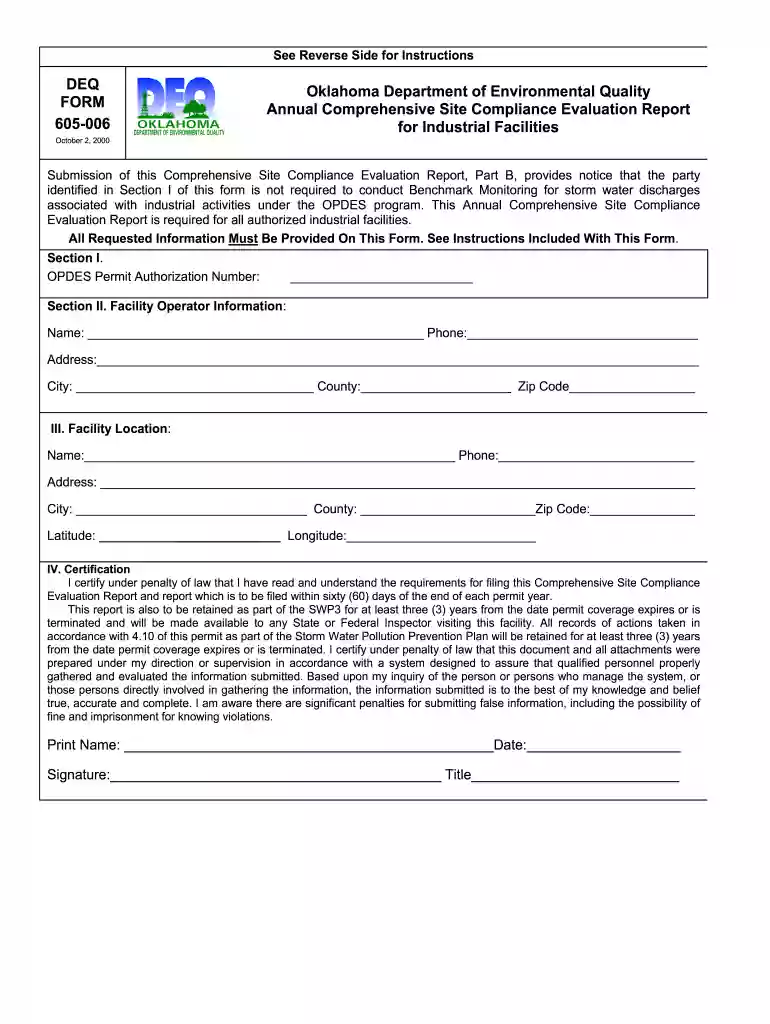 deq form Preview on Page 1