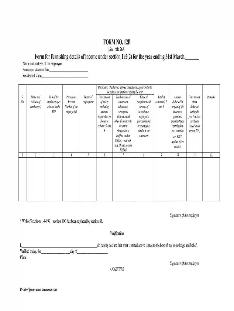 form 12b filled example Preview on Page 1