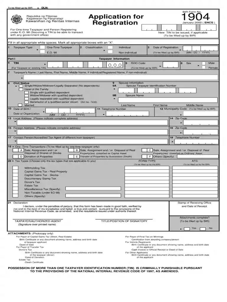 bir form Preview on Page 1