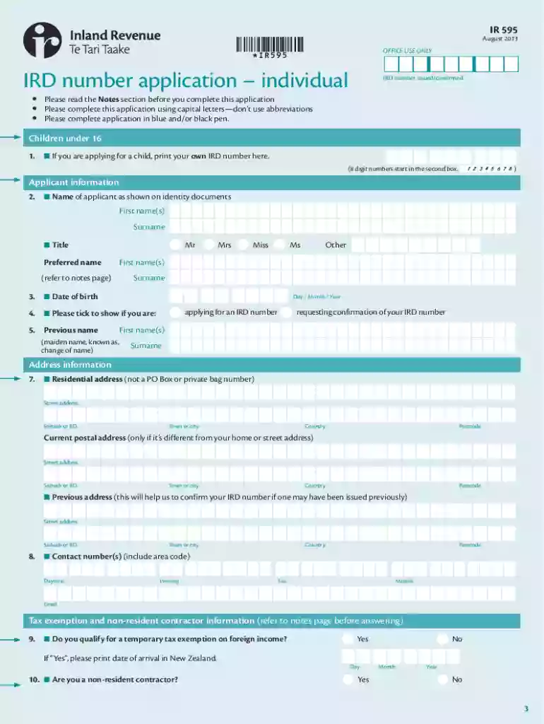 ird form Preview on Page 1