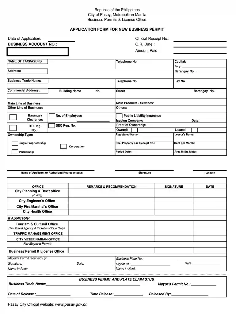business permit sample Preview on Page 1
