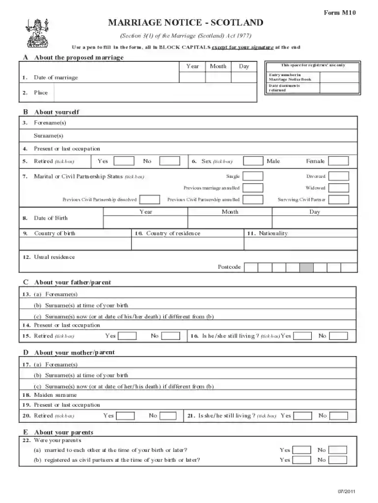 form m10 Preview on Page 1