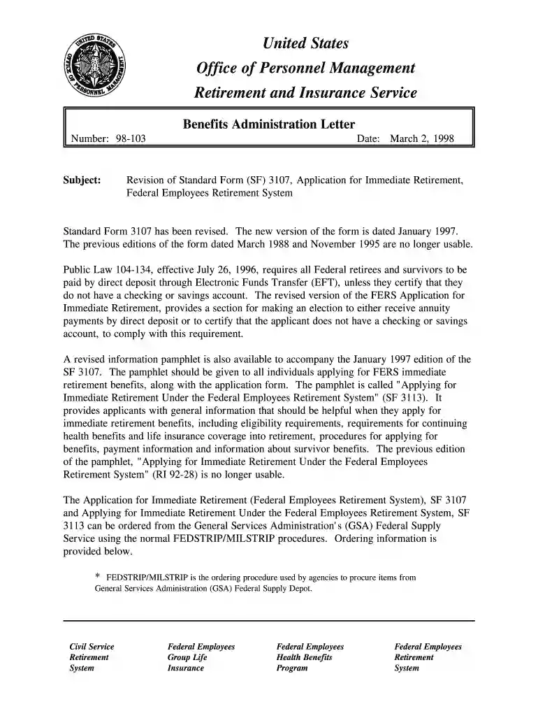 new retirement form Preview on Page 1