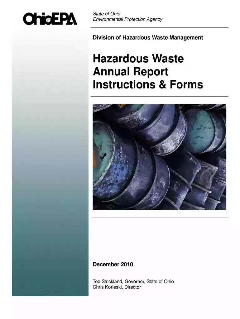 ohio hazardous waste report Preview on Page 1