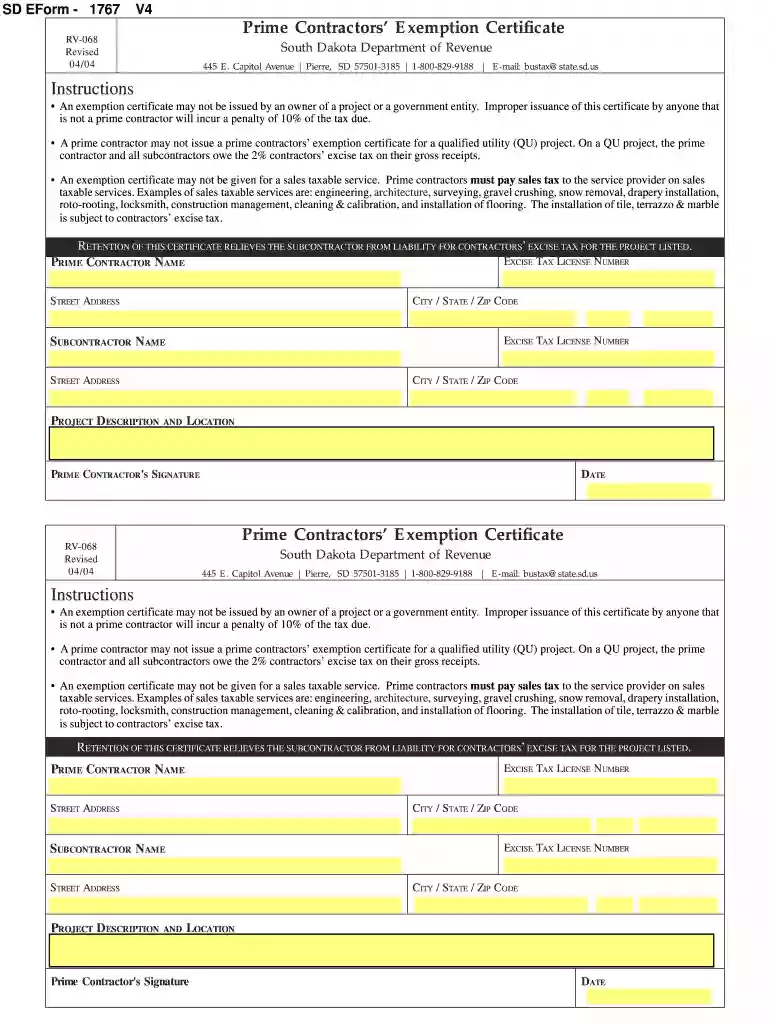 south dakota sales tax Preview on Page 1