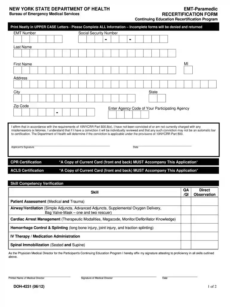 nys medicaid recertification form Preview on Page 1