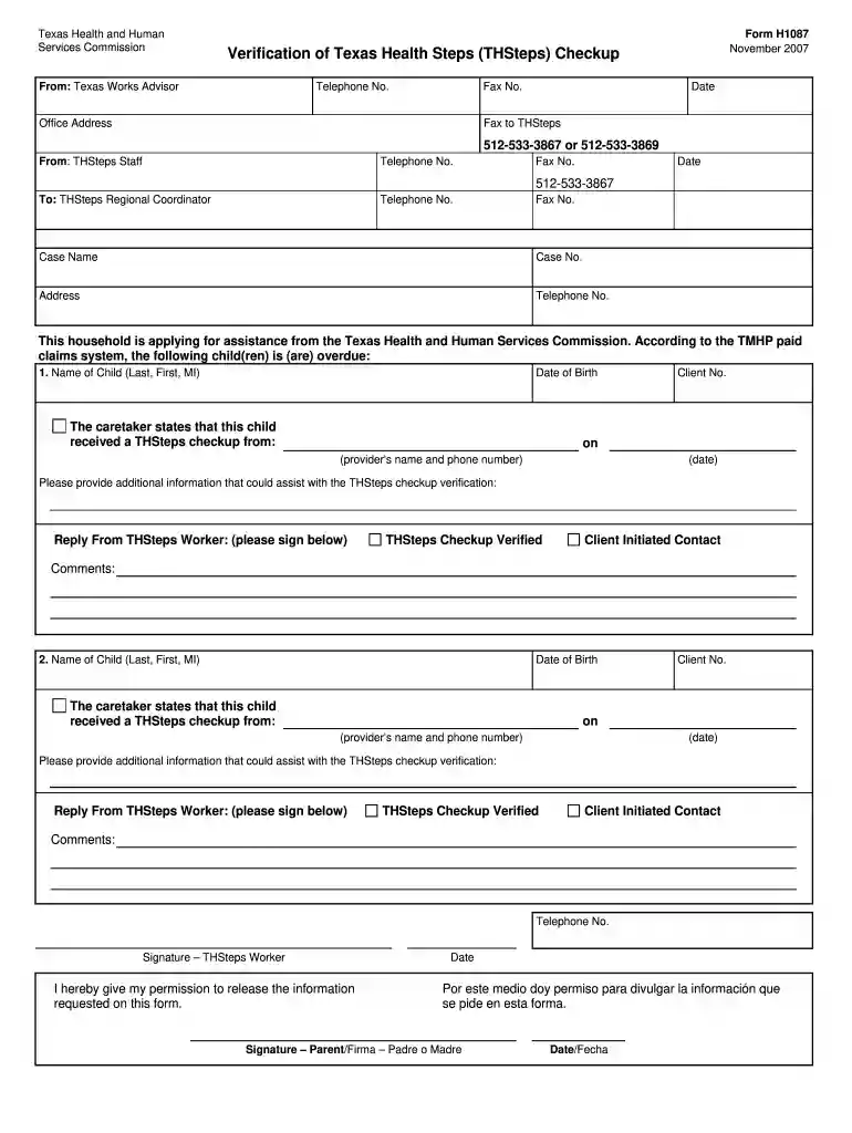 health services texas Preview on Page 1