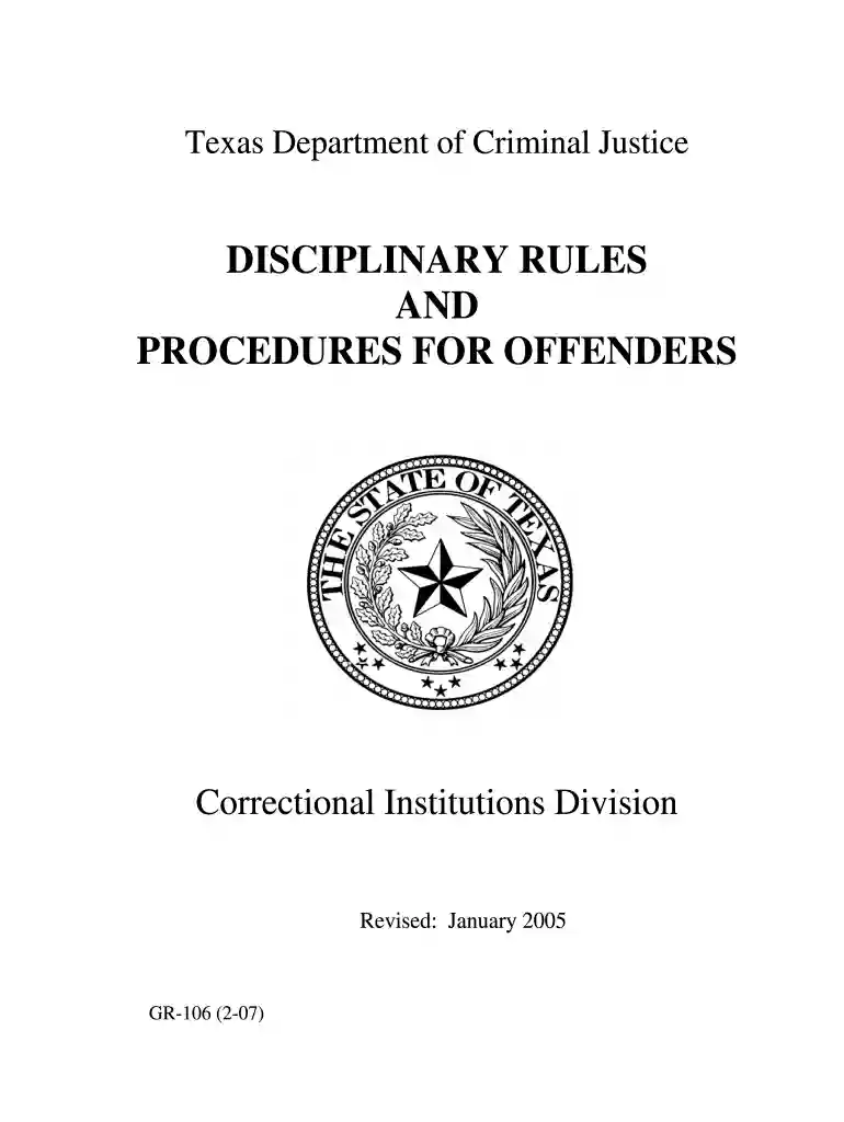 cases where corrections officers have violated tdcj policies and procedures Preview on Page 1