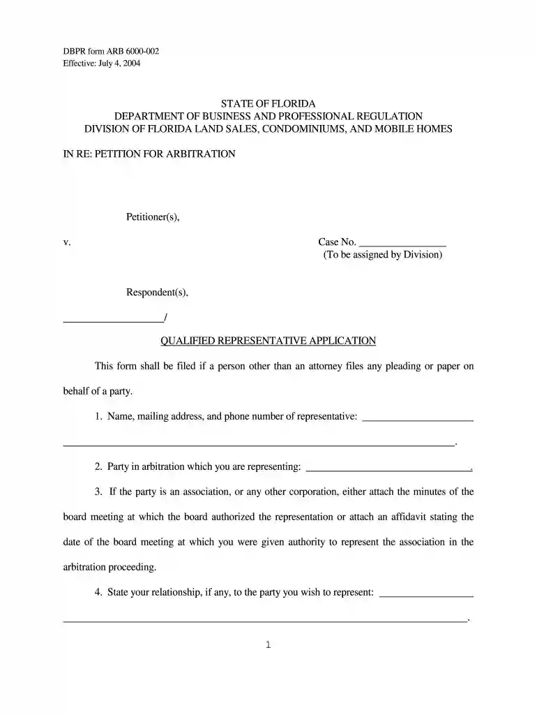 court petition Preview on Page 1