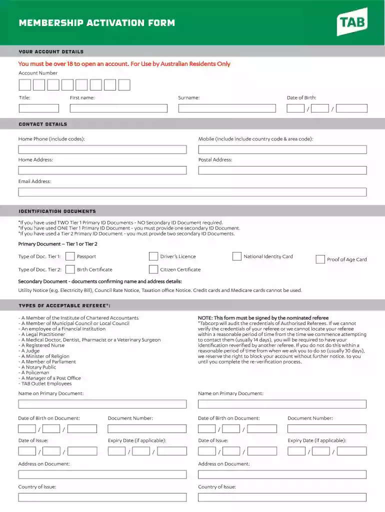 australian address Preview on Page 1
