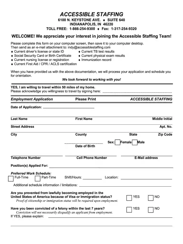 accessible staffing Preview on Page 1