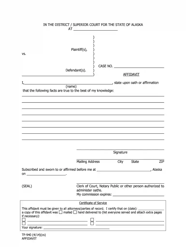 alaska 940 Preview on Page 1