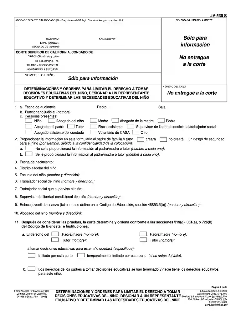 2008 CA JV-535 S Preview on Page 1