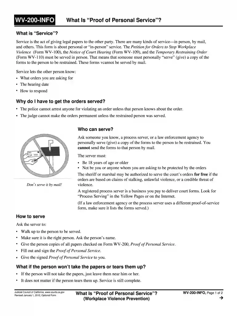 wv 200 info Preview on Page 1