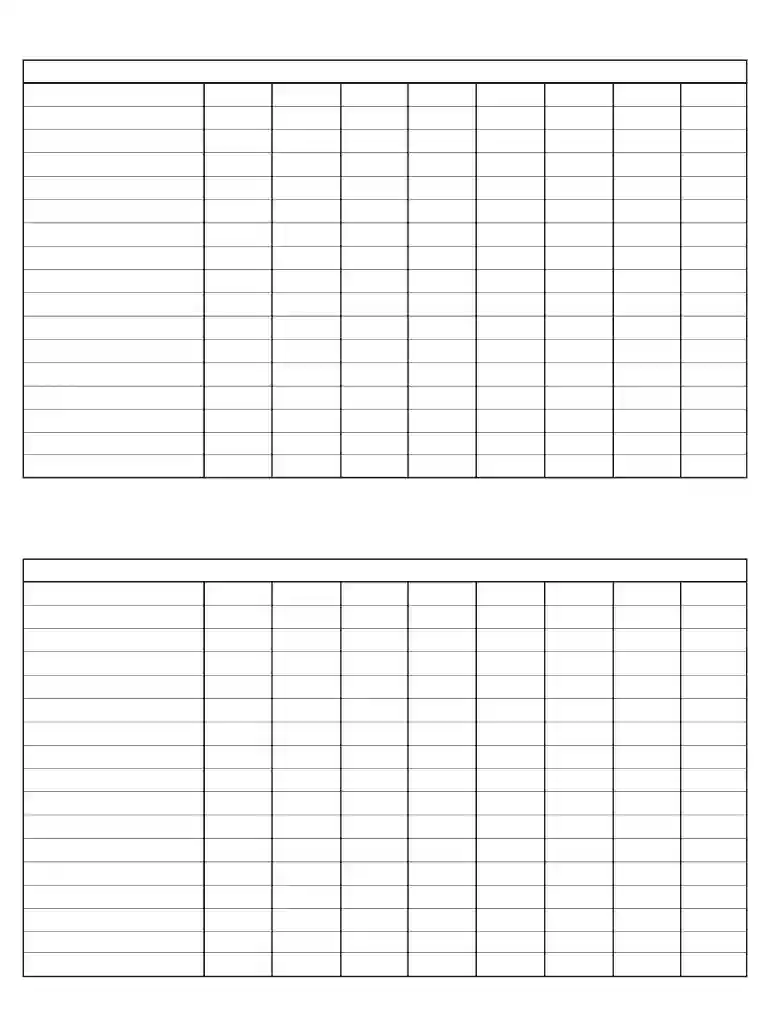 free printable ledger sheets pdf Preview on Page 1