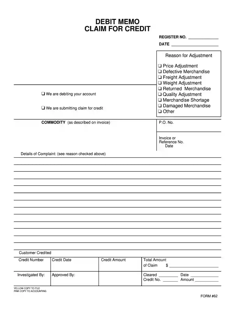 debit note format in word Preview on Page 1