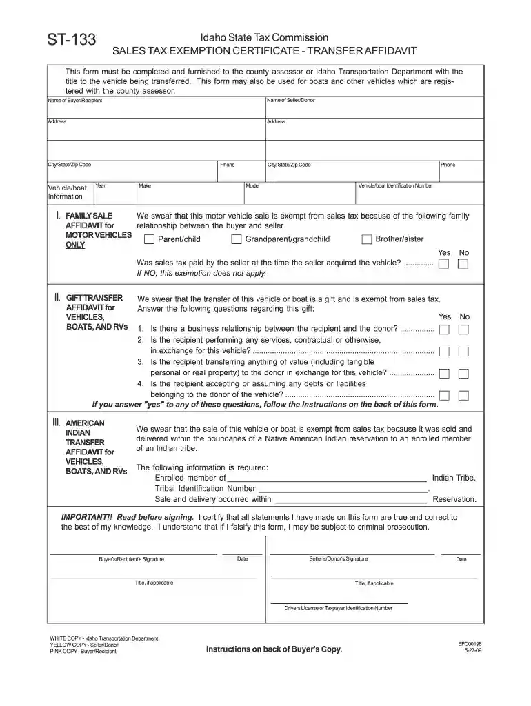 car sales tax idaho Preview on Page 1