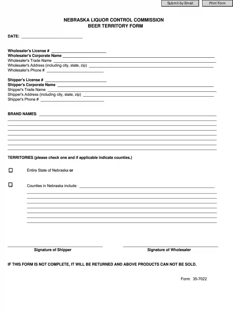 nebraska territory form Preview on Page 1