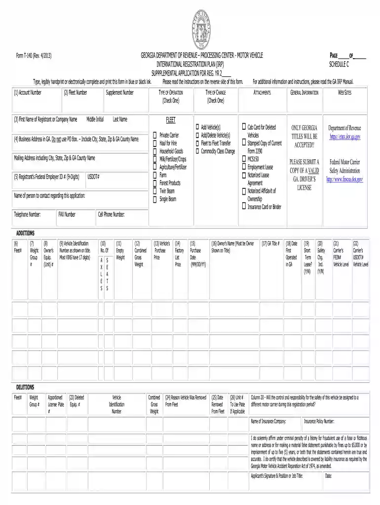 form t 140 2009 Preview on Page 1
