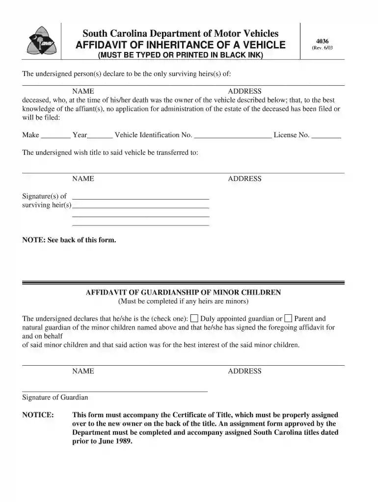 inheritance format Preview on Page 1