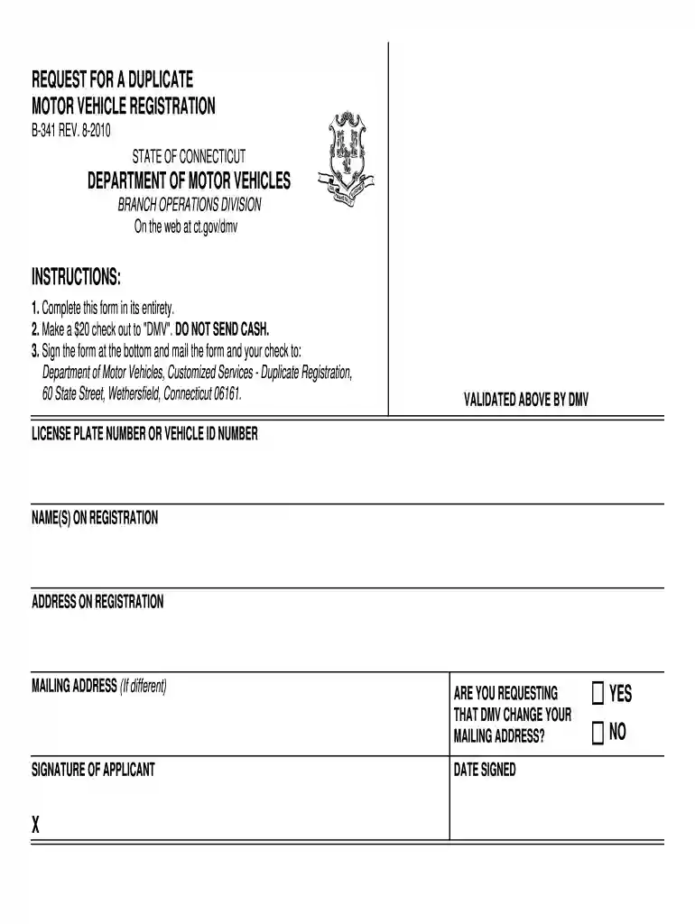 ct registration lookup Preview on Page 1