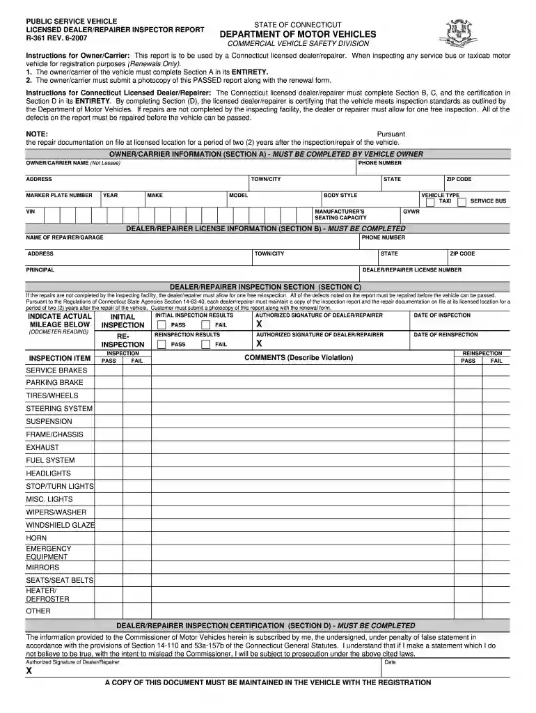 form r361 Preview on Page 1