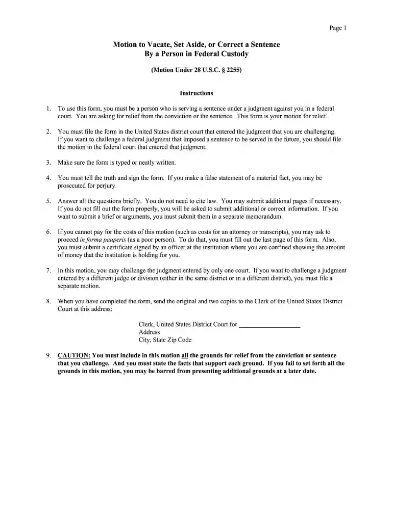 2255 motion Preview on Page 1